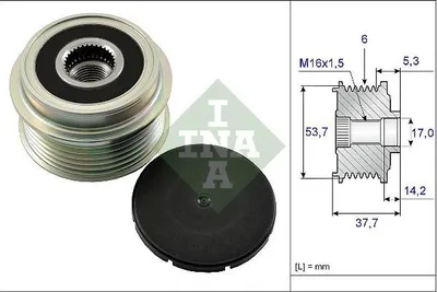 Produktbild von Ina Generatorfreilauf  535 0132 10