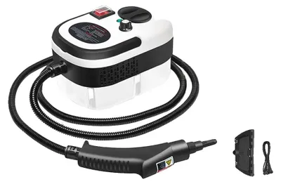 Immagine prodotto di Pulitore a vapore, potenza 2500W, serbatoio da 1,2L, tempo di riscaldamento 15 secondi, 6 modalità regolabili, pressione 3 BAR