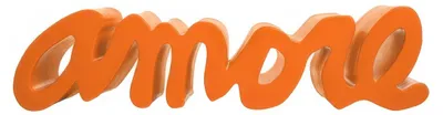 Produktbild von Moderne Designbank Innen und Außen Slide Amore - Orange