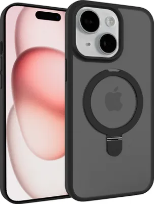 Produktbild von Handy Hülle für Apple iPhone 15 6.1 Zoll Halterung Stand Case Cover Schutzhülle