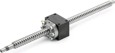 Produktbild von SET: Kugelumlaufspindel SFU1605-DM 242mm mit Spindelmutterblock für Easy-Mechatronics System 1620A - L200