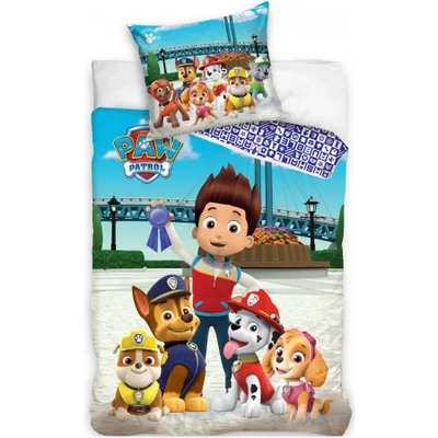 Obrázok produktu pre Bavlnené posteľné obliečky Paw Patrol - Víťazstvo