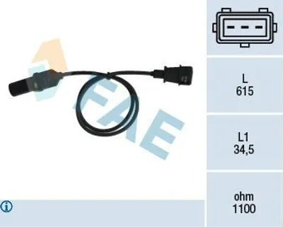 Produktbild von FAE 79005 Kurbelwellensensor Impulsgeber für FIAT PUNTO (188)