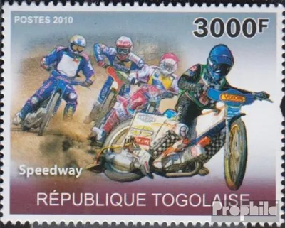 Produktbild von Briefmarken Togo 2010 Mi 3648 (kompl.Ausg.) postfrisch Motorradsport