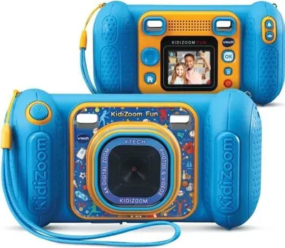 Produktbild von Digitalkamera Kinder VTECH Kidizoom Fun Blau, 9 in 1, Gemischt, Kindgerechtes Design