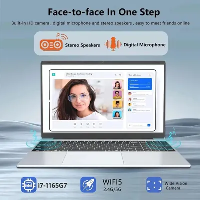 Productafbeelding van Laptop Ultradun 16GB RAM 2TB SSD 15.6 Inch IPS Scherm