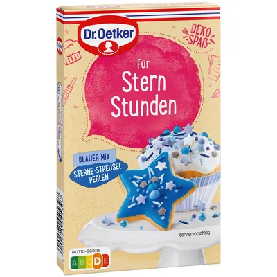 Productafbeelding van Oetker Dekor Kreation, blauwe mix, 0,06 kg