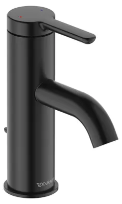 Zdjęcie produktu dla Duravit C.1 - Bateria umywalkowa z wylewką, czarny mat C11010001046
