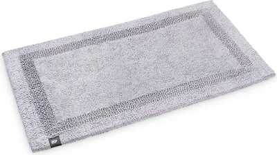 Produktbild von Frame Luxe Badteppich, gunmetal grey, 50x80