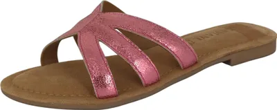 Produktbild von Lazamani Nina Damen Leder-Pantoletten Pink Größe 38