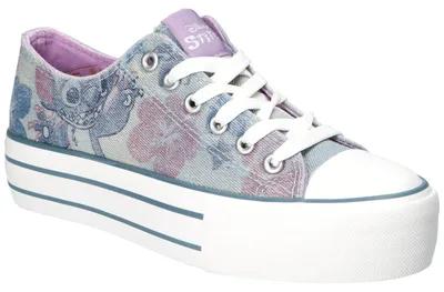 Produktbild von Disney Lilo & Stitch LS0163, Turnschuhe Sneaker Schnürschuhe lizenziert bequem, Blau 41