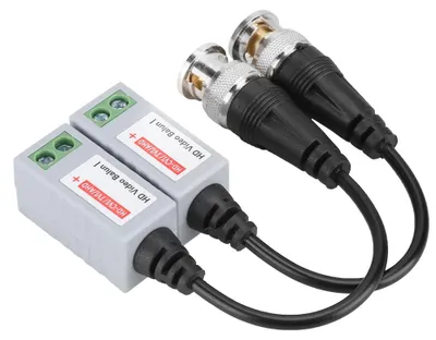 Obrázok produktu pre HD 1080P pasívny video balun konektor vysielača s krútenou dvojlinkou pre CVI/TVI