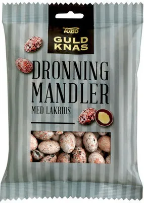 Produktbild von Toms Dronning Mandler Med Lakrids 220g