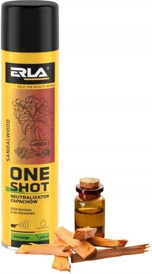 Zdjęcie produktu dla ERLA Odświeżacz powietrza i neutralizator zapachów z drzewa sandałowego 600 ml