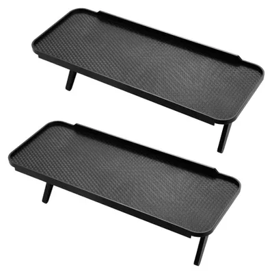 Produktbild von Monitor Ablageablage Verstellbar TV Ablagefach Bildschirmablage Für Handy Router Spielkonsole Schreibtisch Organizer