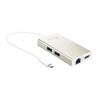 Immagine prodotto di j5create JCA374-N Adattatore multiplo USB Tipo-C