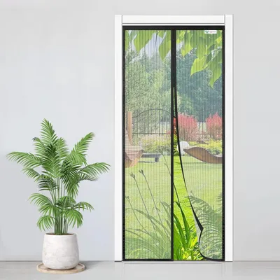 Image de Solidchoice - Moustiquaire magnétique, 110 x 250 cm, pour portes de balcon et de terrasse