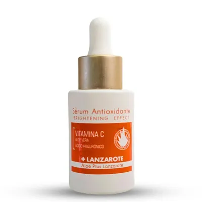 Zdjęcie produktu dla Serum Antioxidante Vitamina C Aloe Plus Lanzarote 50ml. Serum aloesowe rozświetlające z witaminą C oraz aloesem z Wysp Kanaryjskich.
