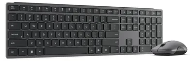 Zdjęcie produktu dla Lenovo GX31S04978, Pełnowymiarowy (100%), Bezprzewodowy, RF Wireless + Bluetooth, Szary, Dołączona myszka