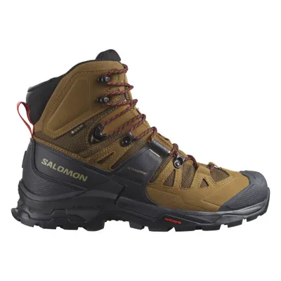 Produktbild von Wanderschuhe SALOMON Quest 4 GTX Rubber/Black/Fiery Red Braun 42 2/3
