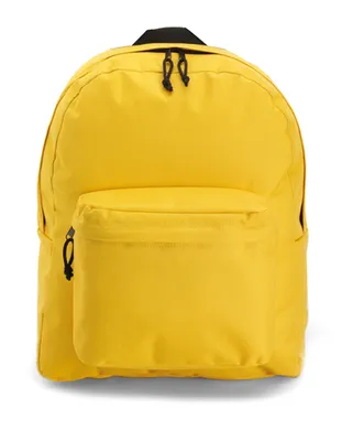 Immagine prodotto di Zaino Basic | 33 x 41 x 19 cm - Colore: Giallo - Dimensioni: 33 x 41 x 19 cm