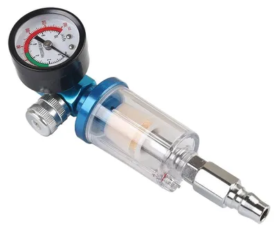 Obrázok produktu pre Gexmile striekacia pištoľ, 1/4", regulátor vzduchu, kompresor, odvlhčovač, filter na olej