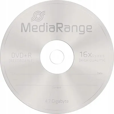 Produktbild von MediaRange DVD-R Rohling 4,7 GB mit Schutzhülle, 1 Stück
