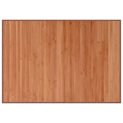 Produktbild von vidaXL Teppich Rechteckig Braun 70x100 cm Bambus