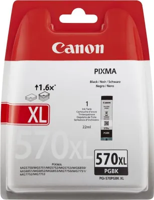 Obrázok produktu pre Canon PGI-570PGBK XL - 22 ml - vysoká výťažnosť