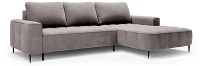 Imagen del producto de Sofá rinconera con arcón Francessco derecha Beige ceniza