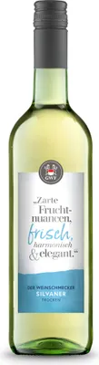 Produktbild von Der Weinschmecker Silvaner QbA trocken 0,75l