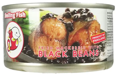 Produktbild von Smiling Fish Makrele Black Bean 120g /ATG108g