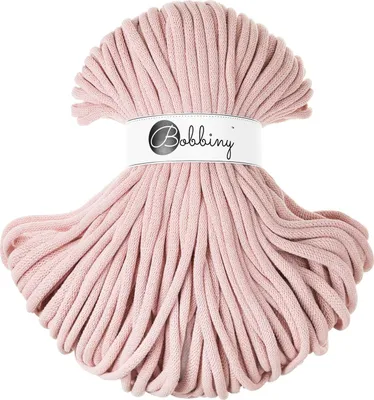 Zdjęcie produktu dla Bobbiny Jumbo 9 mm 100 m Pastel Pink Sznurek