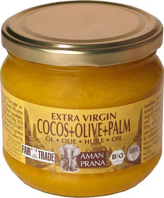 Immagine prodotto di Olio di cocco, olio di oliva e olio di palma rosso biologici 325ml
