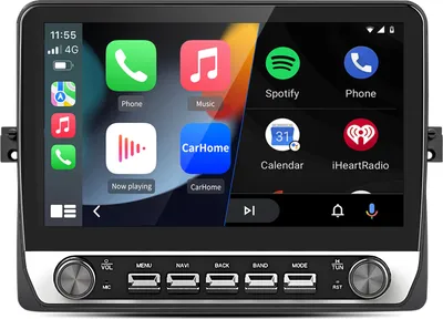 Immagine prodotto di Autoradio Android 15 da 10,1" Carplay per BMW Serie 3 E46 M3 Rover 75 MGZT 1998-2006 Navigatore GPS WIFI BT DAB+ SWC USB 2+64G con manopola