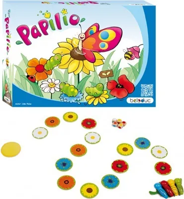 Zdjęcie produktu dla Beleduc Gra edukacyjna Papilio - Gra edukacyjna i interaktywna dla dzieci
