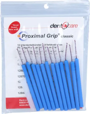 Produktbild von Proximal-Grip konisch blau Interdentalbürste, 12 St. Interdentalbürsten