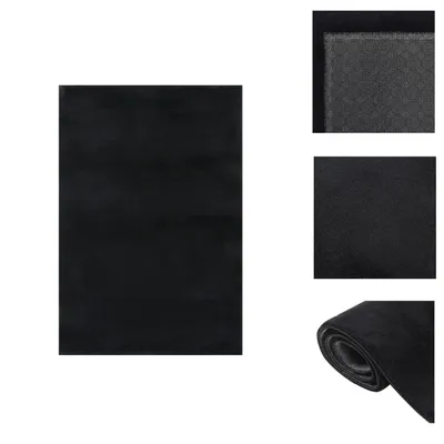 Produktbild von vidaXL Teppich Waschbar Flauschig Kurzflor 160x230 Rutschfest Schwarz -  Teppiche