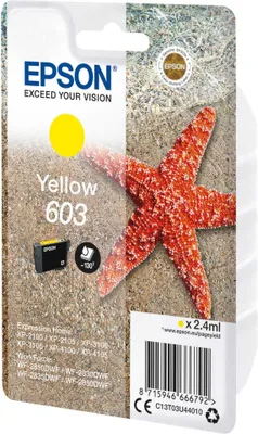 Image de Epson Tintenpatrone jaune 603 T 03U4