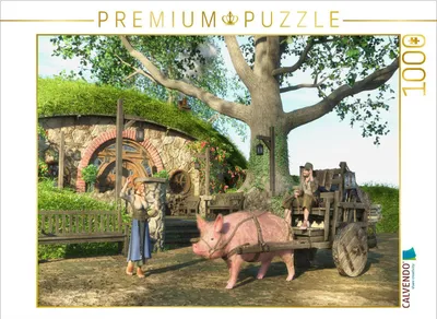 Produktbild von CALVENDO Puzzle Wagenfahrt | 1000 Teile Lege-Größe 64x48cm Foto-Puzzle für glückliche Stunden