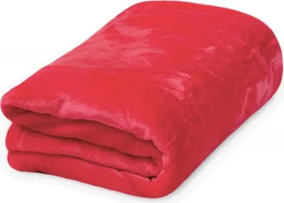 Produktbild von Top textil Mikroflanell-Decke red 150x200 cm