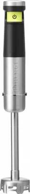 A studio shot of a cordless immersion blender.
