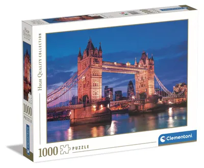Image de Puzzle 1000 Tower Bridge de haute qualité la nuit 39674