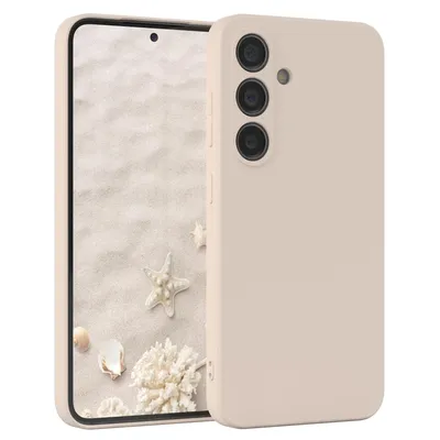 Produktbild von EAZY CASE - TPU Hülle für Samsung Galaxy S24, TPU Case stoßfeste Handyhülle, weiches Cover mit Kameraschutz, Silikonhülle in Natur