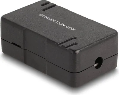 Produktbild von Delock Netzwerk Verbindungsbox LSA Cat.6 schwarz