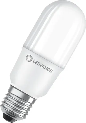 A white LED light bulb with a silver base, shown against a white background.