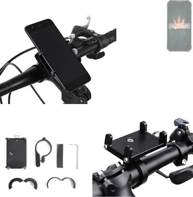 Produktbild von K-S-Trade Handyhalterung für das Fahrrad kompatibel mit iiiF150 Air1 Halter Lenkstange Fahrradhalterung Motorrad Bike Mount Befestigung Smartphone