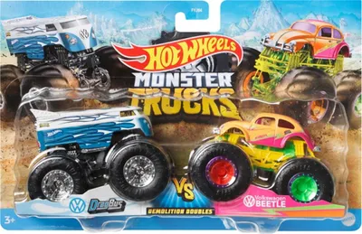 Obrázok produktu pre Hot Wheels Monster Trucks JLV86, Monster truck, 3 rok / roky, Kov, Plast, Viacfarebný