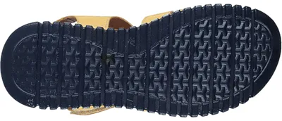 Immagine prodotto di Sandali da donna Manitu con soletta in pelle imbottita e chiusura in velcro 910329, taglia: 39 EU, colore: giallo