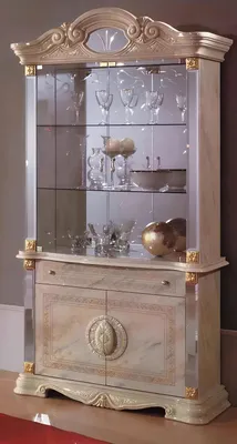 Immagine prodotto di Vetrina Vetrina in vetro stile moderno soggiorno in legno